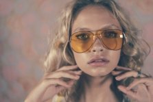 Adelina Tereshchenkova sunglasses