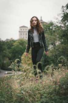 Model Natasha Klishina shot by photographer Zeno Gill