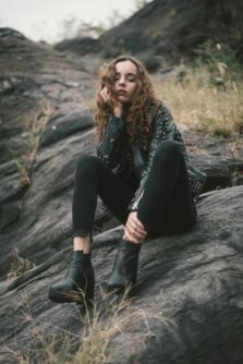 Model Natasha Klishina shot by photographer Zeno Gill