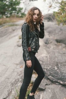 Model Natasha Klishina shot by photographer Zeno Gill