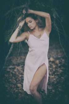 Caity Rose white dress