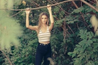Alexis Reed outdoors