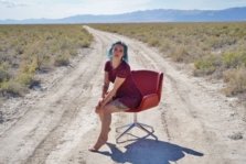 Alison Wonderland red chair dress