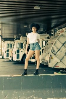 Katherine Harrington garbage trucks