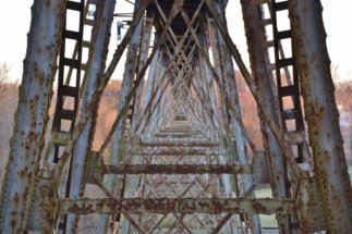 Cumberland Bypass Bridge trellis