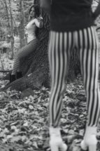 Teresa Buchauer Lucy Ortiz striped pants